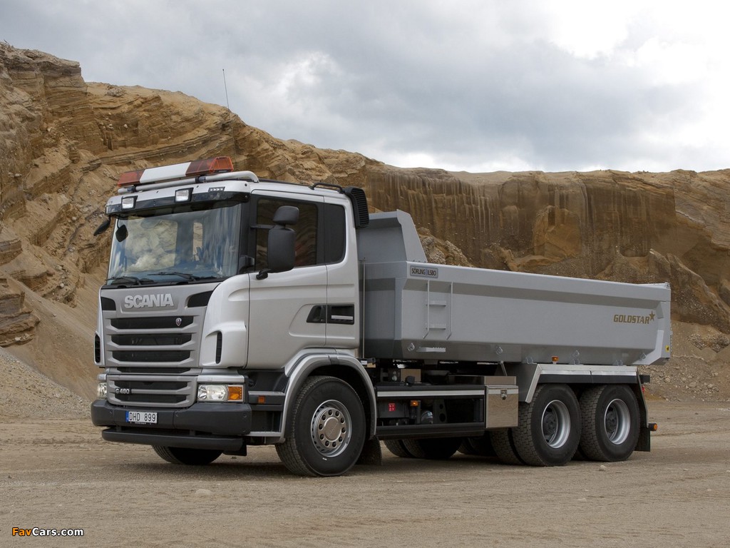 Pictures of Scania G480 6x4 Tipper 2010–13 (1024 x 768)
