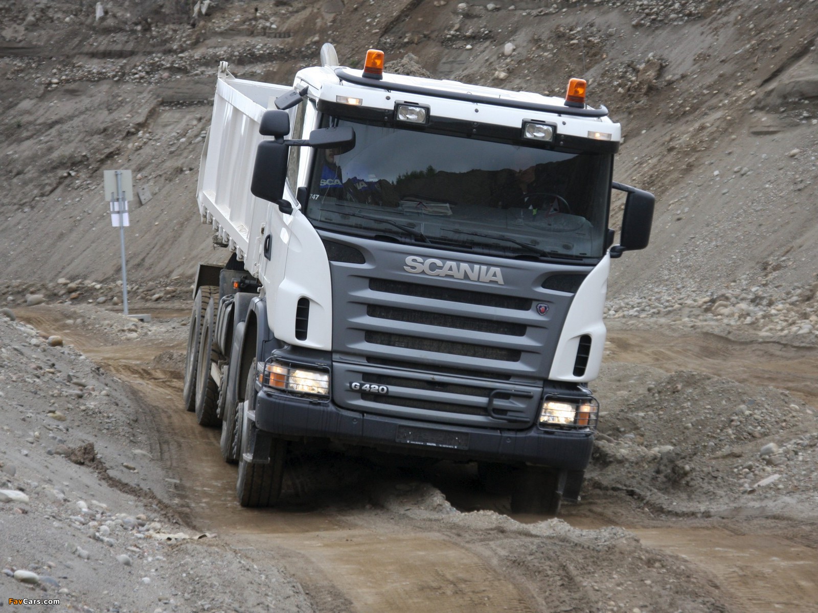 Scania G420 8x6 Tipper 2005–10 images (1600 x 1200)