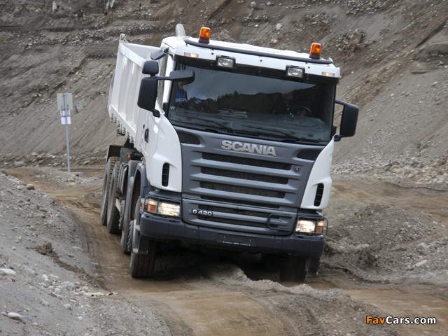Scania G420 8x6 Tipper 2005–10 images (640 x 480)