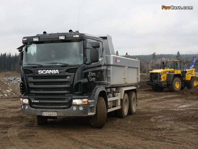 Scania G480 6x4 Tipper 2005–10 images (640 x 480)