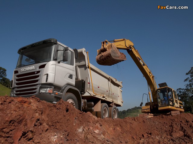 Scania G420 6x4 Tipper 2009–13 images (640 x 480)