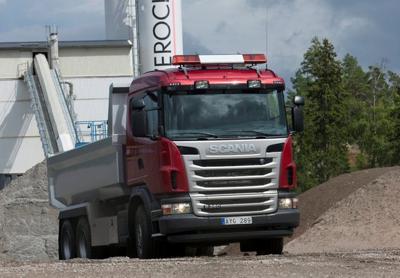 Scania G360 6x4 Tipper 2009–13 images