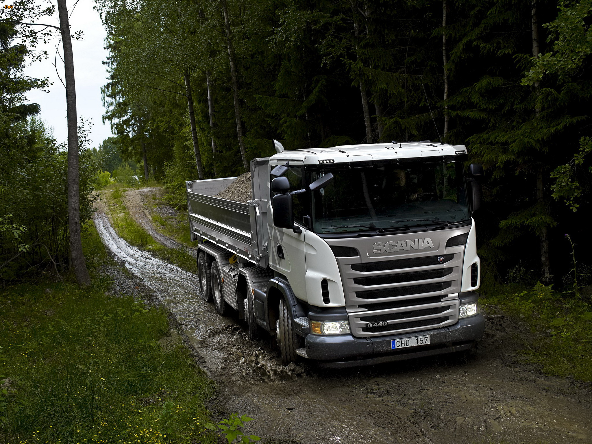 Scania G440 8x4 Tipper 2009–13 wallpapers (2048 x 1536)