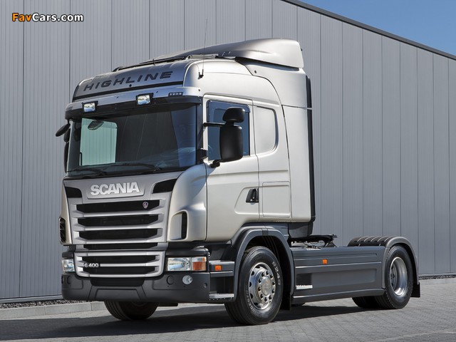 Scania G400 4x2 Highline 2010–13 images (640 x 480)