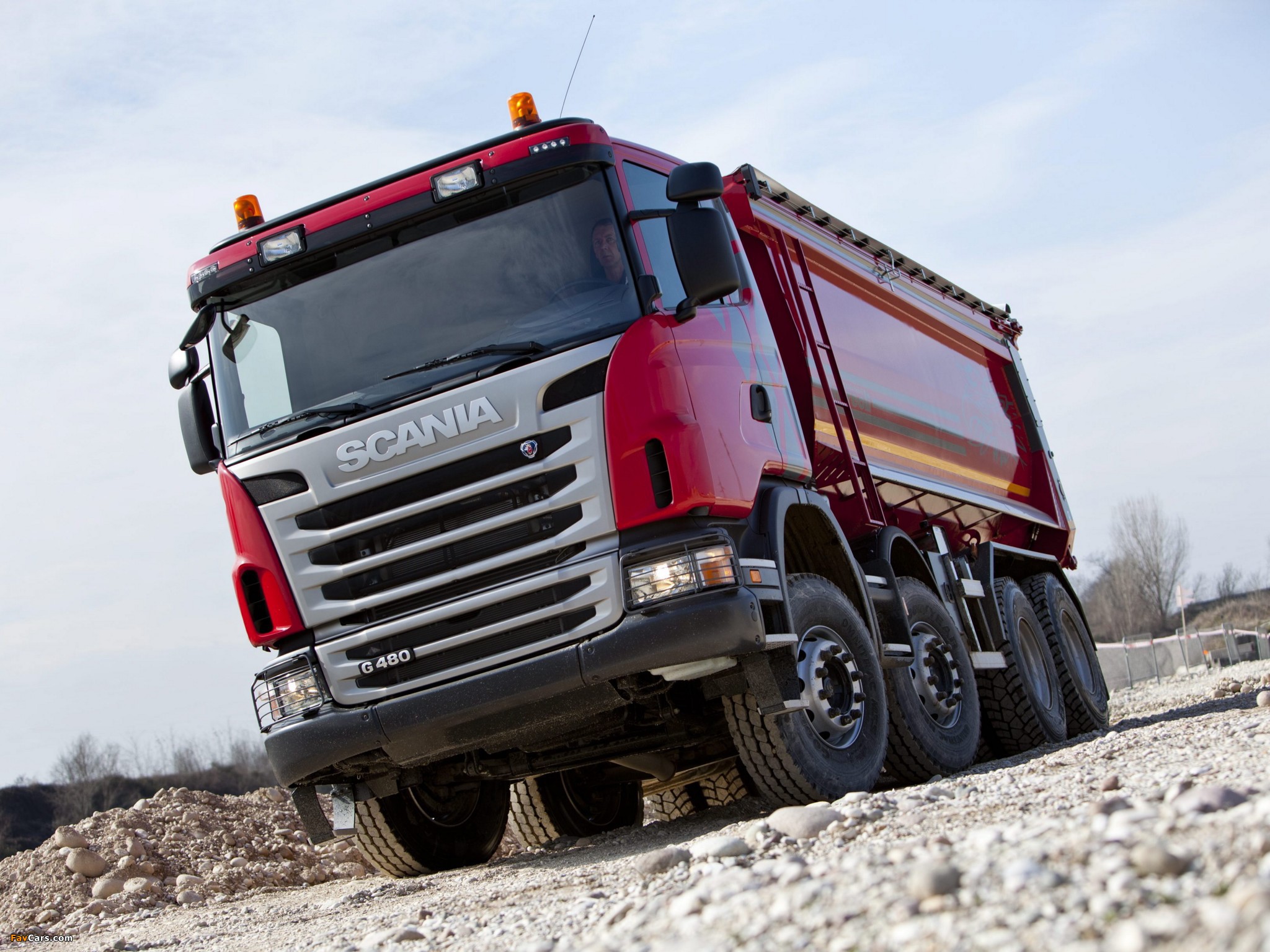 Scania G480 8x4 Tipper 2010–13 images (2048 x 1536)