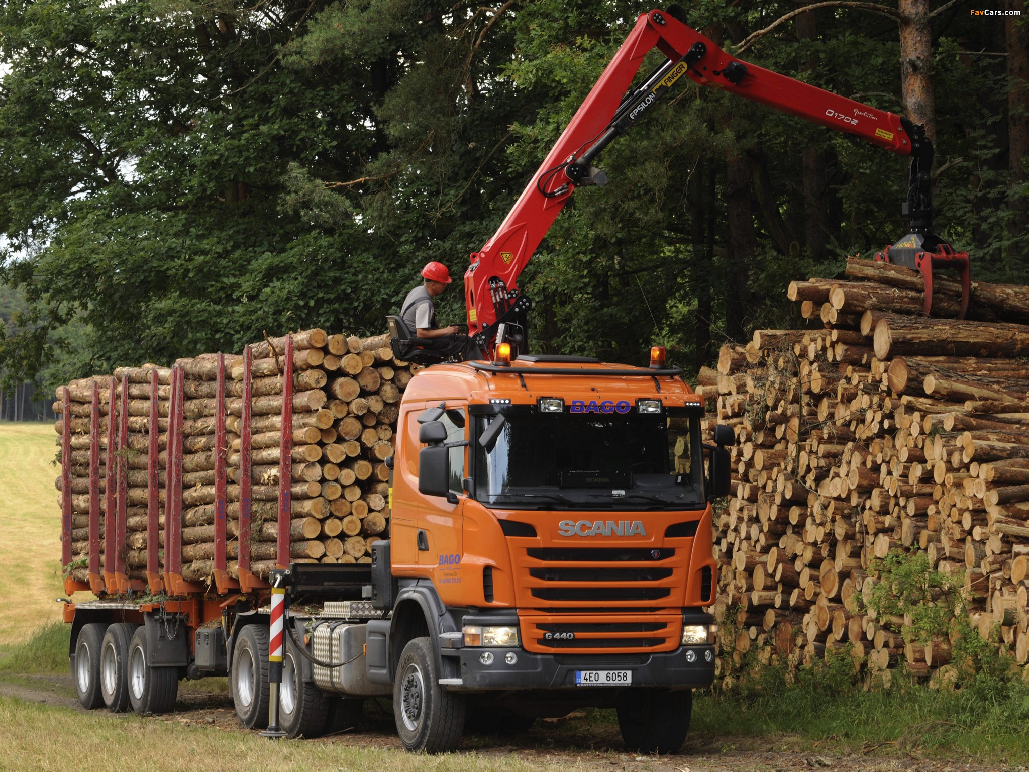 Scania G440 6x6 Timber Truck 2010–13 photos (2048 x 1536)