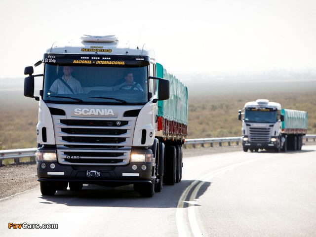 Scania G420 4x2 2010–13 wallpapers (640 x 480)