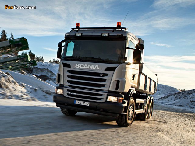 Scania G480 6x4 Tipper 2010–13 wallpapers (640 x 480)