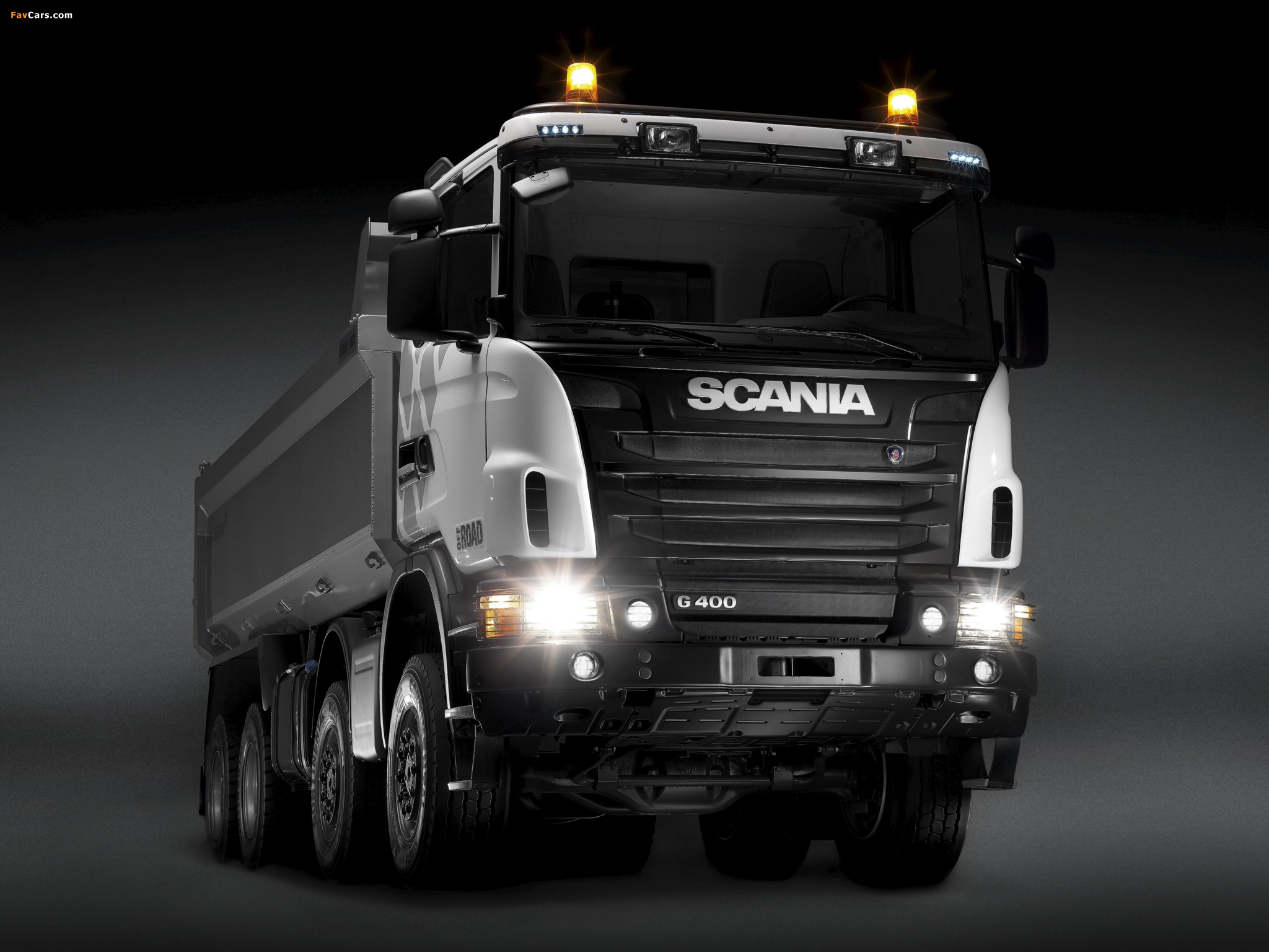 Scania G400 8x8 Tipper Off-Road Package 2011 images (2048 x 1536)