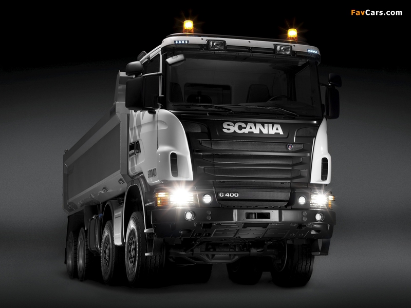 Scania G400 8x8 Tipper Off-Road Package 2011 images (800 x 600)