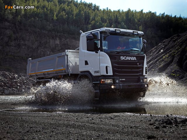 Scania G440 6x6 Tipper Off-Road Package 2011 images (640 x 480)