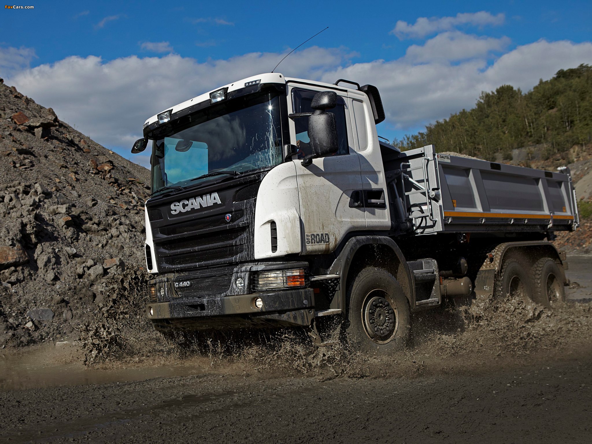 Scania G440 6x6 Tipper Off-Road Package 2011 photos (2048 x 1536)