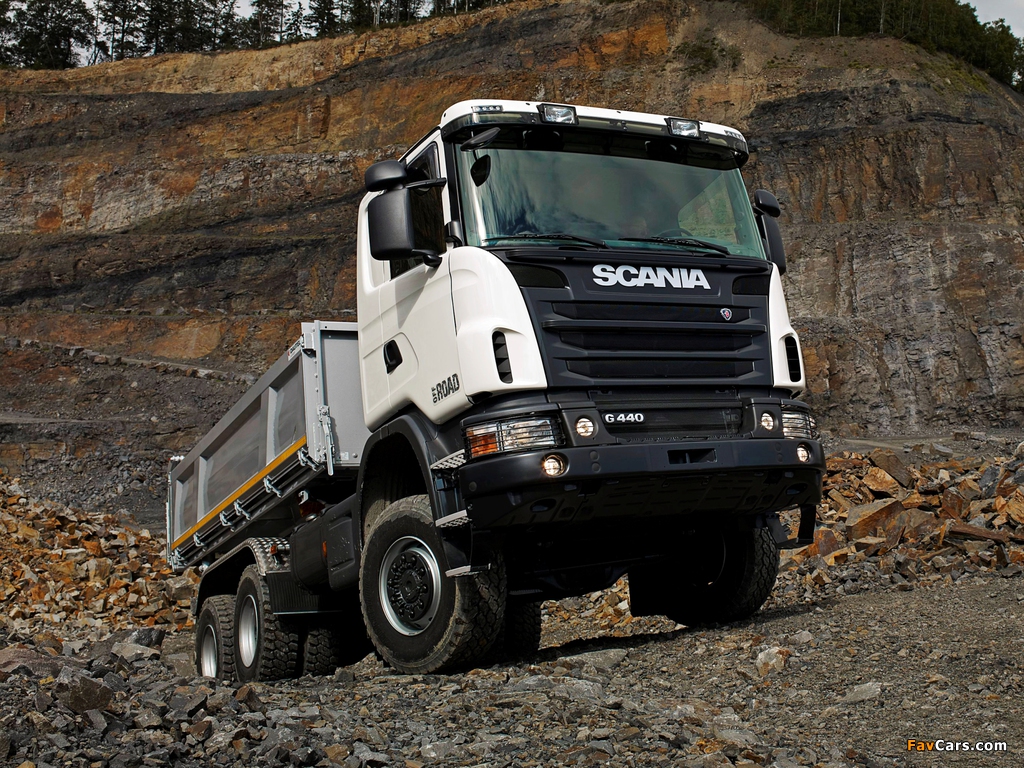 Scania G440 6x6 Tipper Off-Road Package 2011 pictures (1024 x 768)