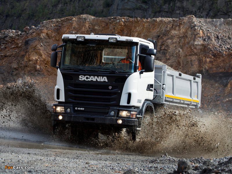 Scania G440 6x6 Tipper Off-Road Package 2011 pictures (800 x 600)