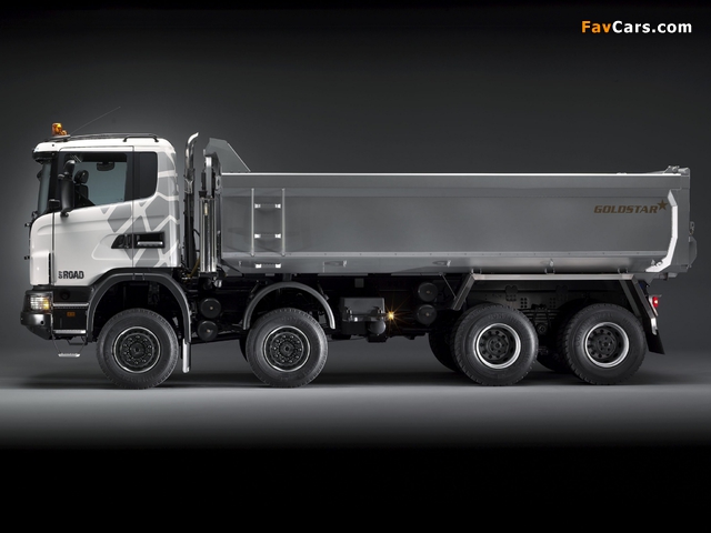Scania G400 8x8 Tipper Off-Road Package 2011 wallpapers (640 x 480)