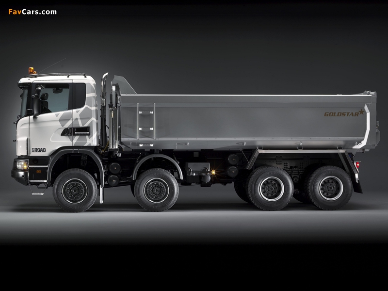 Scania G400 8x8 Tipper Off-Road Package 2011 wallpapers (800 x 600)