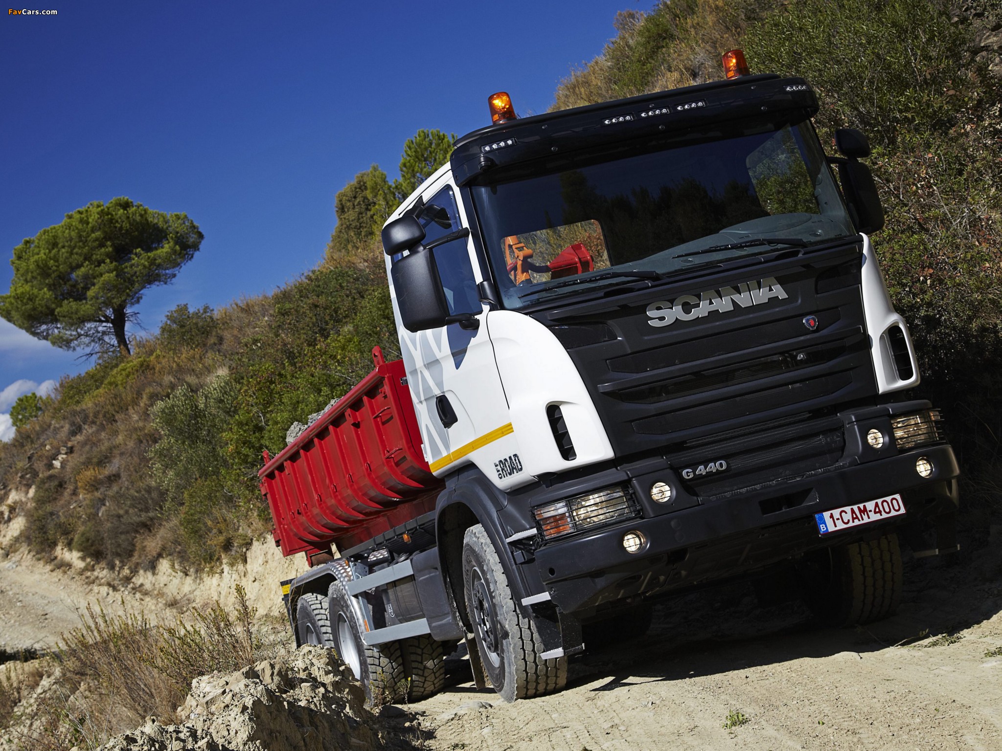 Scania G440 6x6 Tipper Off-Road Package 2011 wallpapers (2048 x 1536)