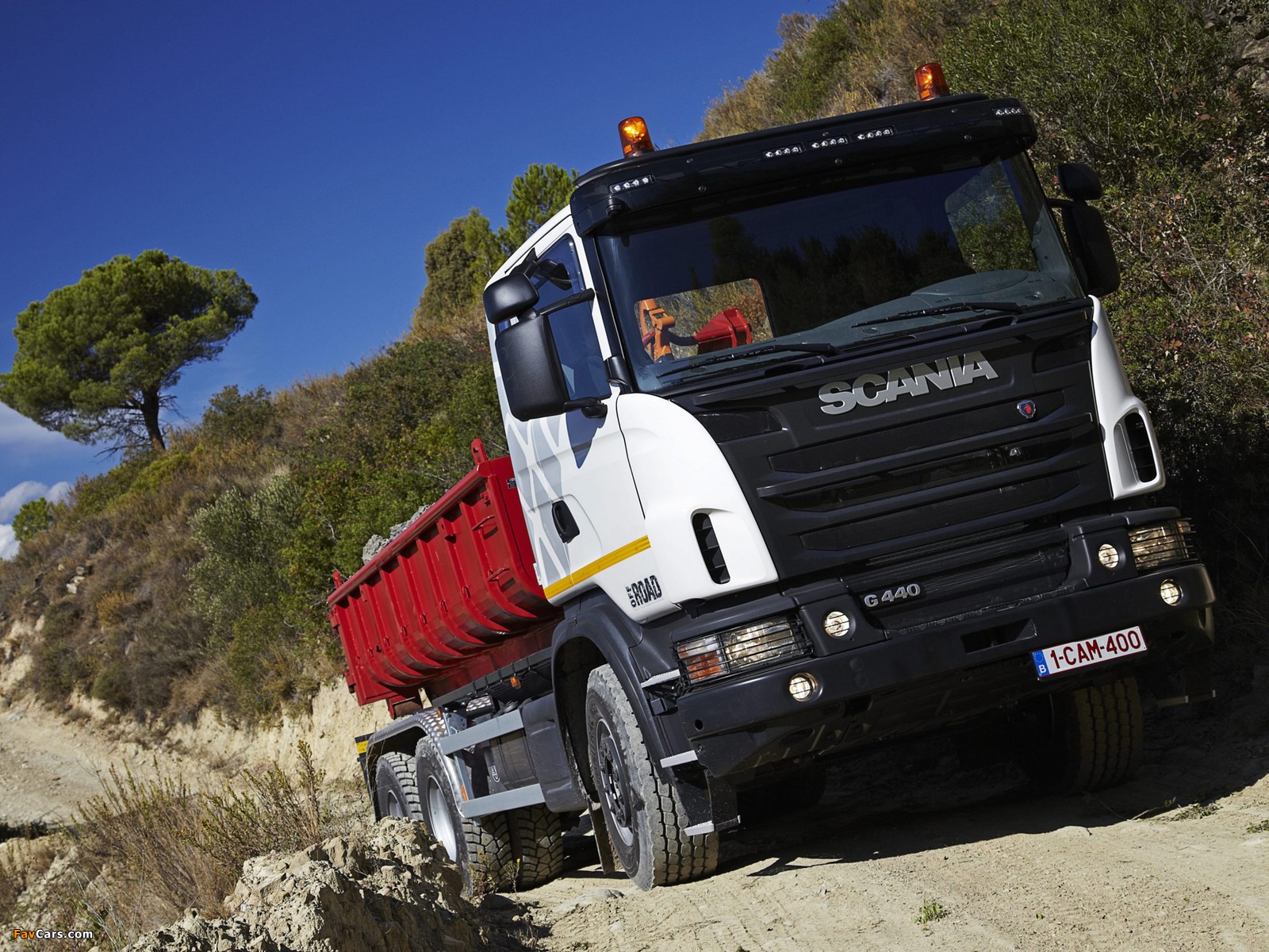 Scania G440 6x6 Tipper Off-Road Package 2011 wallpapers (1600 x 1200)