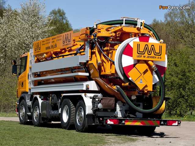 Scania G480 8x2 Sewer Cleaner 2012–13 pictures (640 x 480)