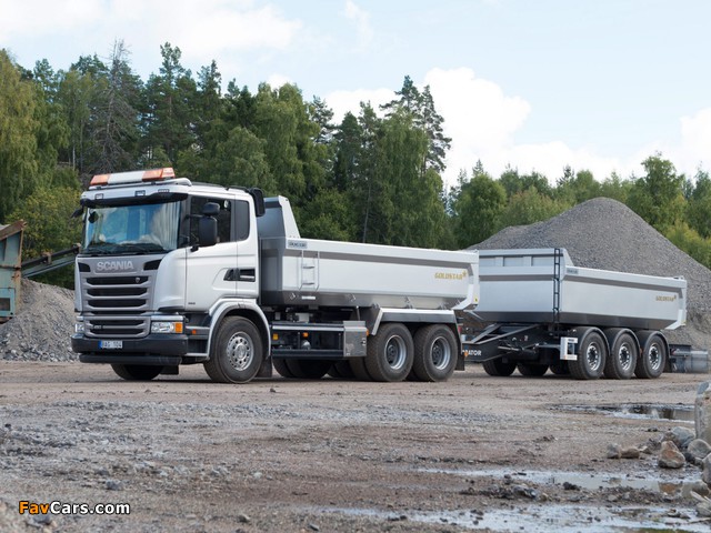 Scania G450 6x4 Tipper Streamline 2013 pictures (640 x 480)