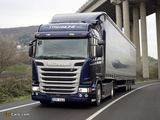 Scania G450 4x2 Streamline Highline Cab 2013 pictures (640 x 480)