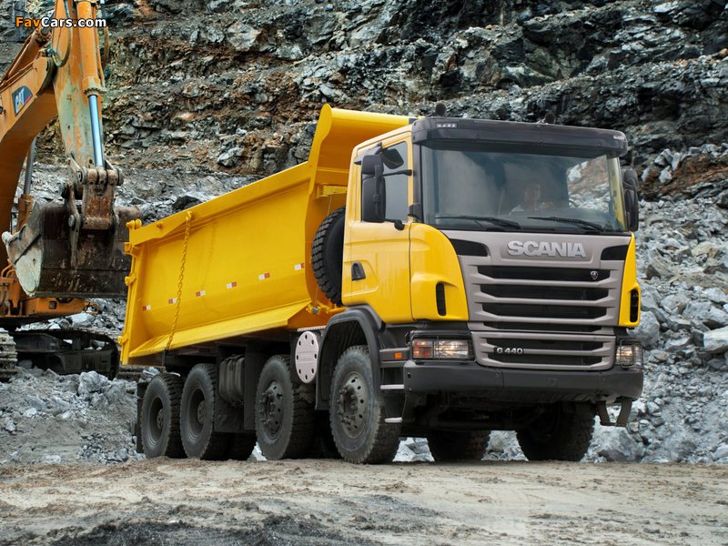 Scania G440 8x4 Tipper 2009–13 wallpapers (800 x 600)