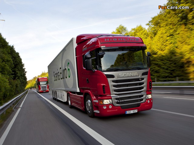 Scania G440 4x2 Highline 2010–13 wallpapers (640 x 480)