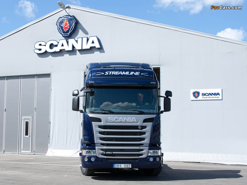 Scania G450 4x2 Streamline Highline Cab 2013 wallpapers (800 x 600)