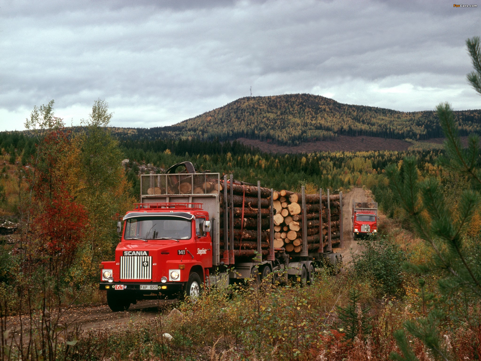 Images of Scania LS141 6x2 Timber Truck 1976–81 (2048 x 1536)