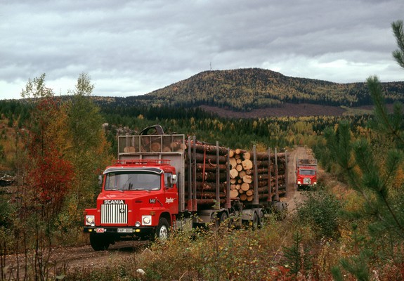 Images of Scania LS141 6x2 Timber Truck 1976–81