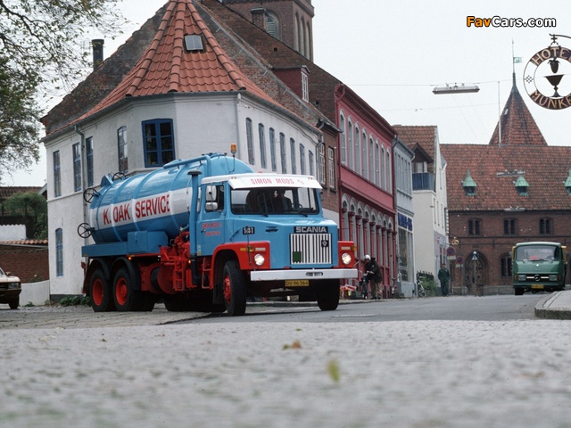 Pictures of Scania LSI141 6x2 Tanker 1976–81 (640 x 480)