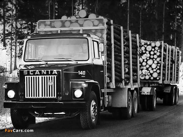 Scania LS140 6x2 Timber Truck 1976–81 images (640 x 480)