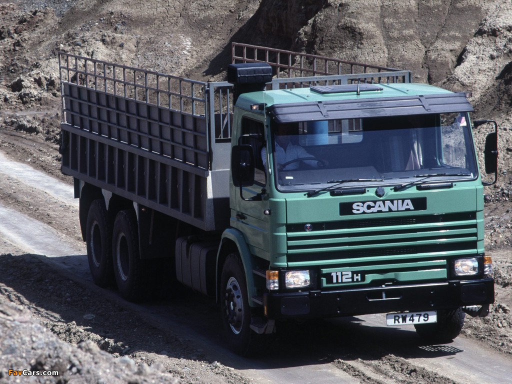 Images of Scania P112H 6x4 Tipper 1981–88 (1024 x 768)