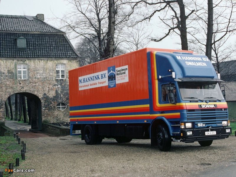 Photos of Scania 92M 4x2 1985–88 (800 x 600)