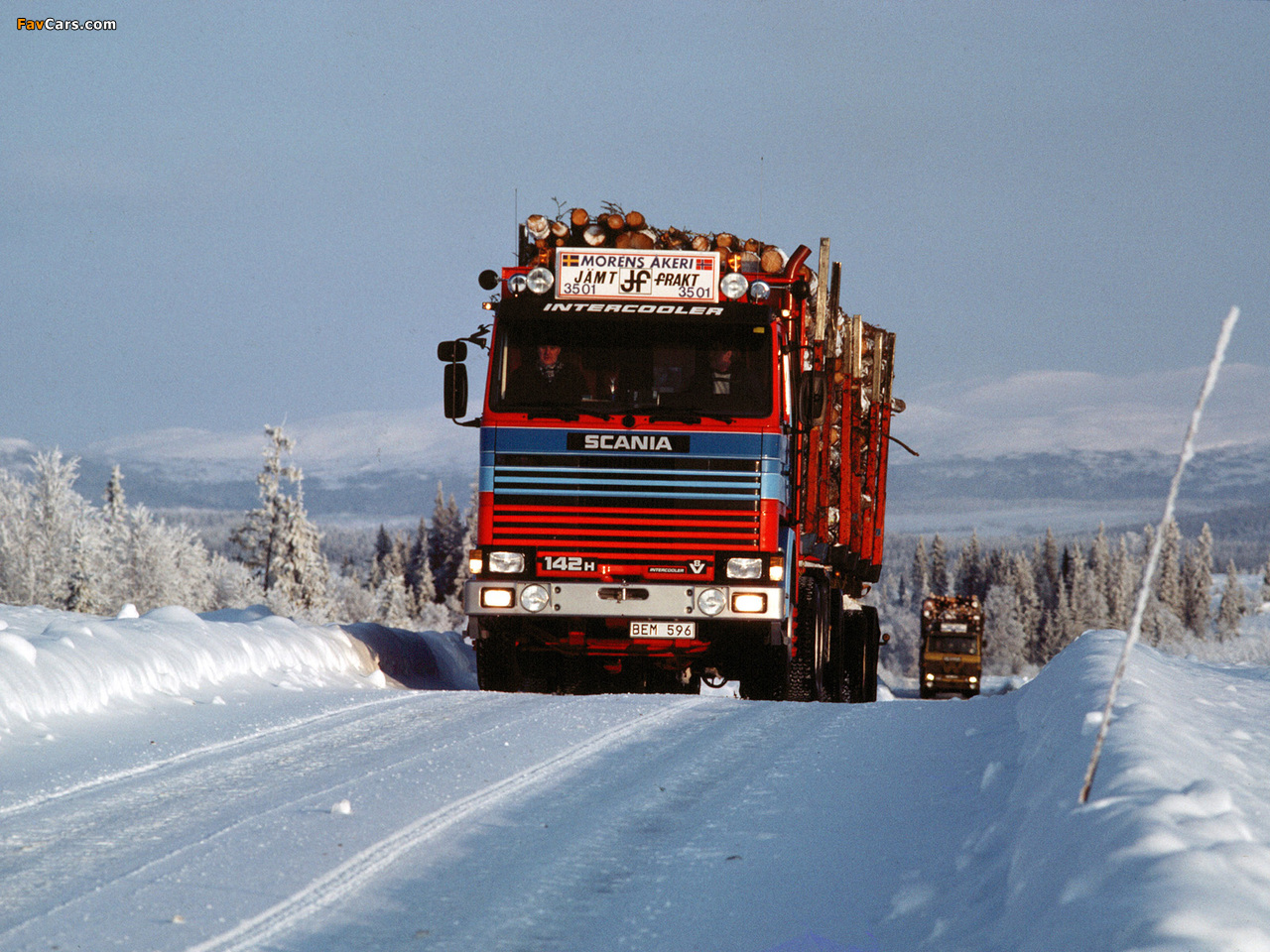 Scania 142H 6x4 Timber Truck 1981–88 photos (1280 x 960)