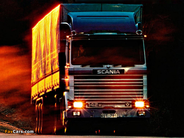 Scania 142M 4x2 UK-spec 1981–88 photos (640 x 480)