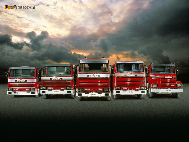 Scania II Series 1981–88 wallpapers (640 x 480)