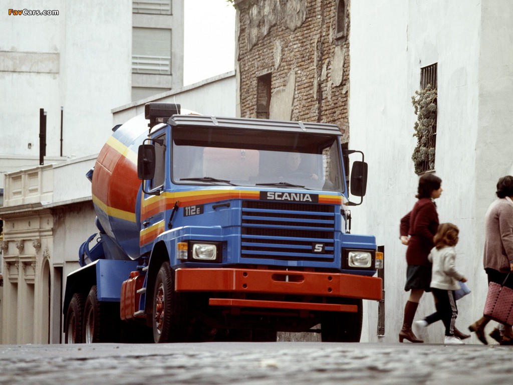 Scania T112E 6x4 Mixer 1982–90 photos (1024 x 768)