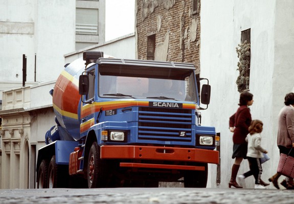 Scania T112E 6x4 Mixer 1982–90 photos