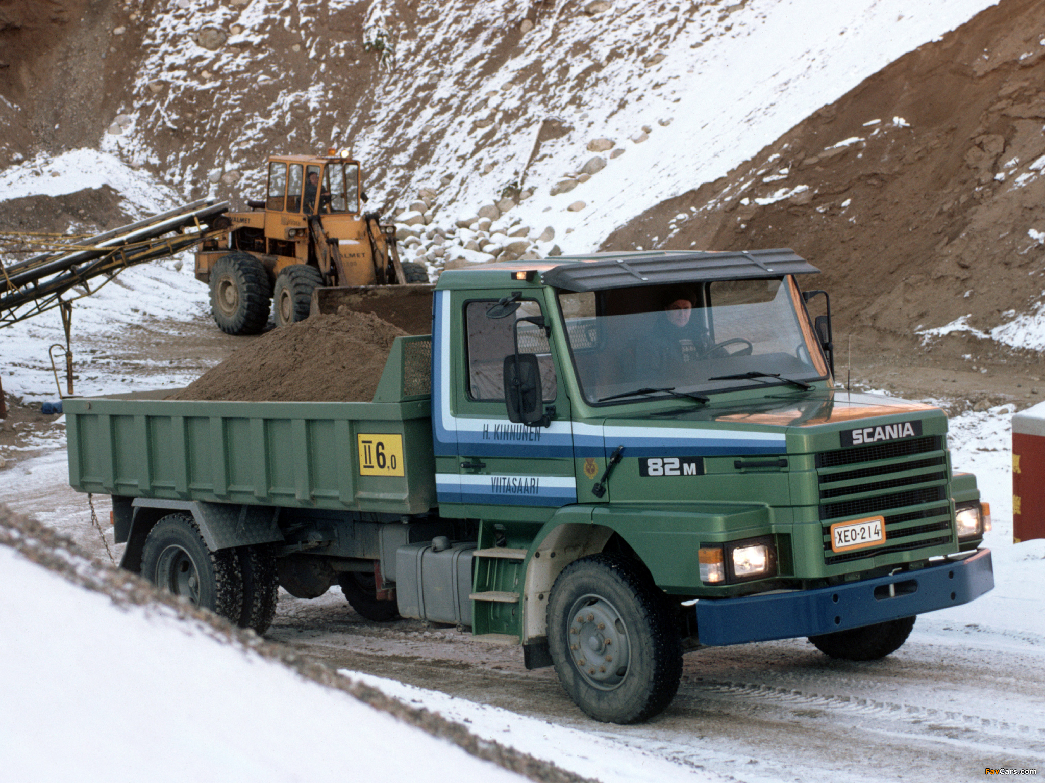 Scania T82M 4x2 Tipper 1982–90 pictures (2048 x 1536)