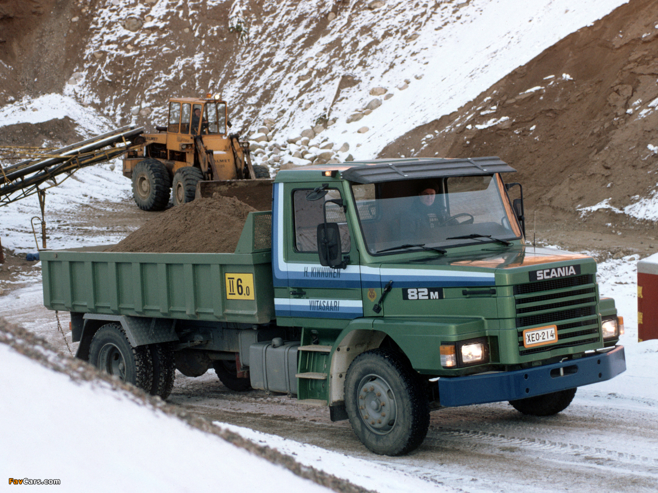 Scania T82M 4x2 Tipper 1982–90 pictures (1280 x 960)