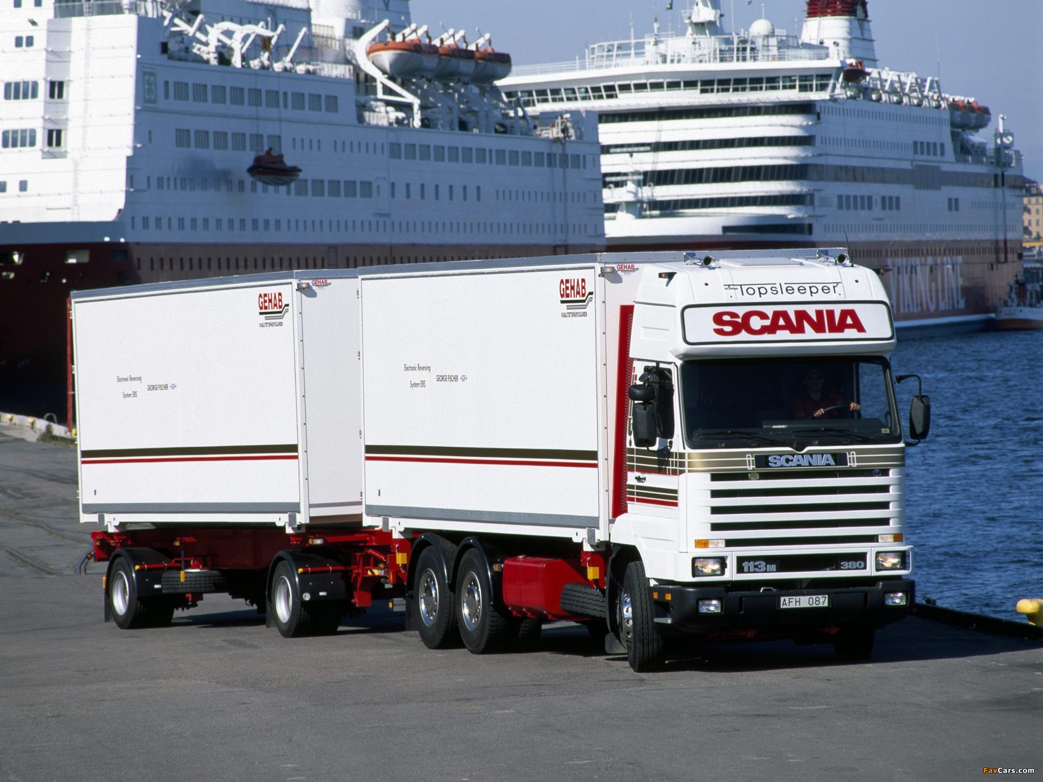 Images of Scania R143 6x2 Streamline Topsleeper Cab 1988–95 (2048 x 1536)