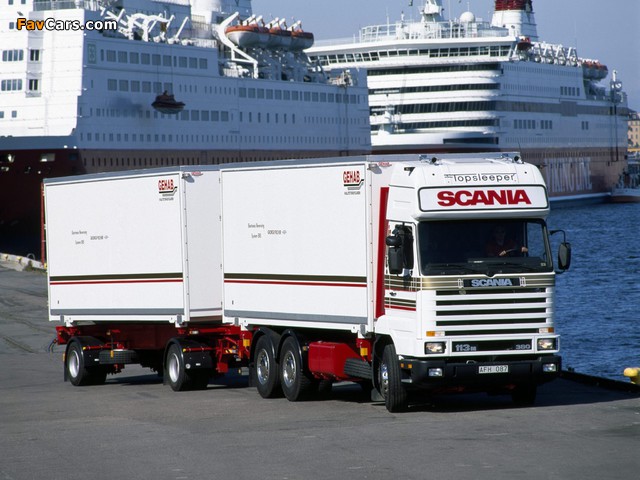 Images of Scania R143 6x2 Streamline Topsleeper Cab 1988–95 (640 x 480)