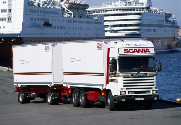 Images of Scania R143 6x2 Streamline Topsleeper Cab 1988–95