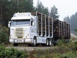 Scania R143H 6x4 Timber Truck 1988–95 pictures