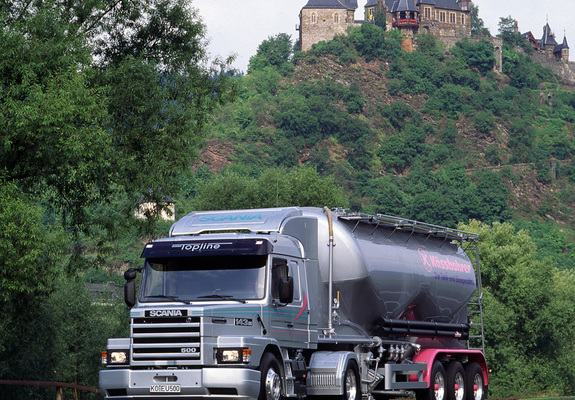 Scania T143M 500 4x2 Topline 1991–96 wallpapers