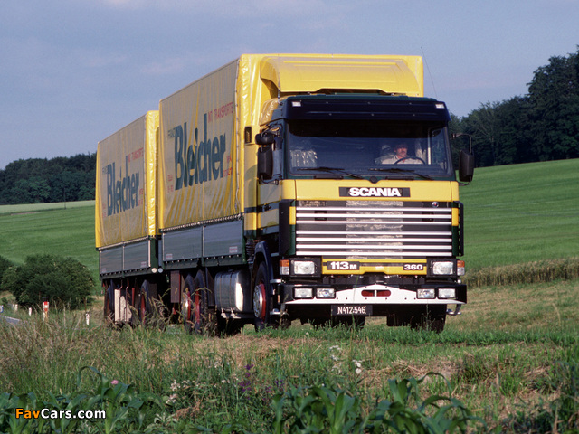 Scania 113M 360 6x2 1988–95 pictures (640 x 480)