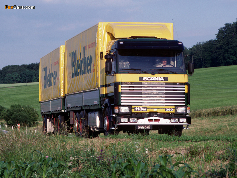 Scania 113M 360 6x2 1988–95 pictures (800 x 600)