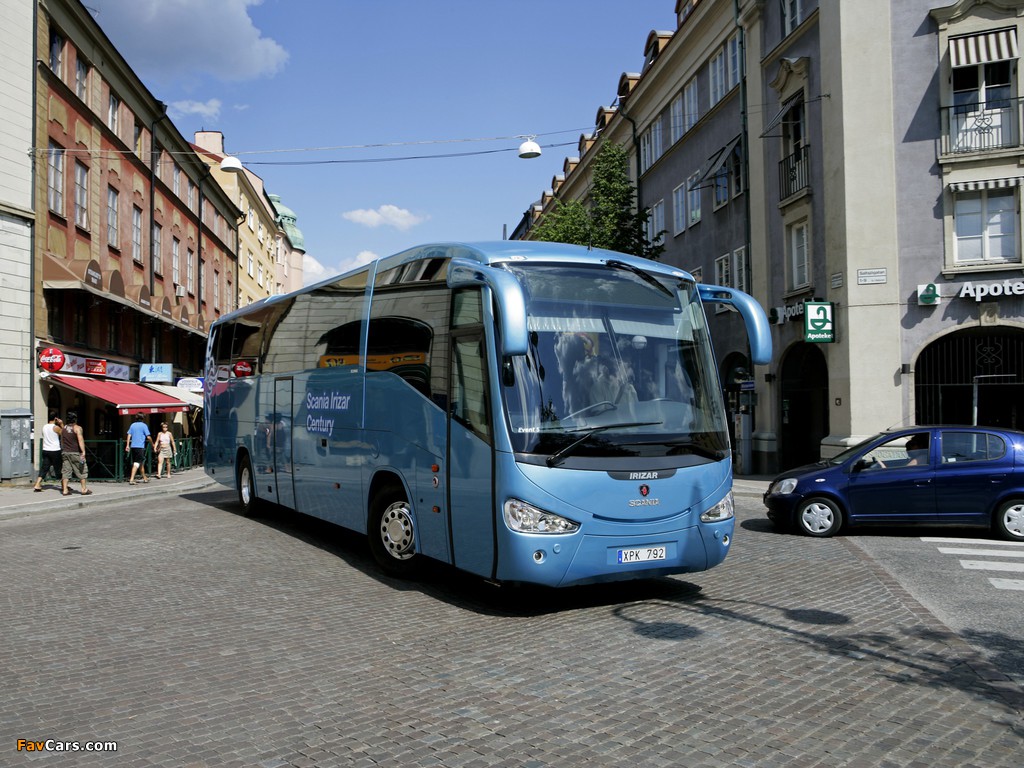 Irizar Scania Century 4x2 2006 photos (1024 x 768)