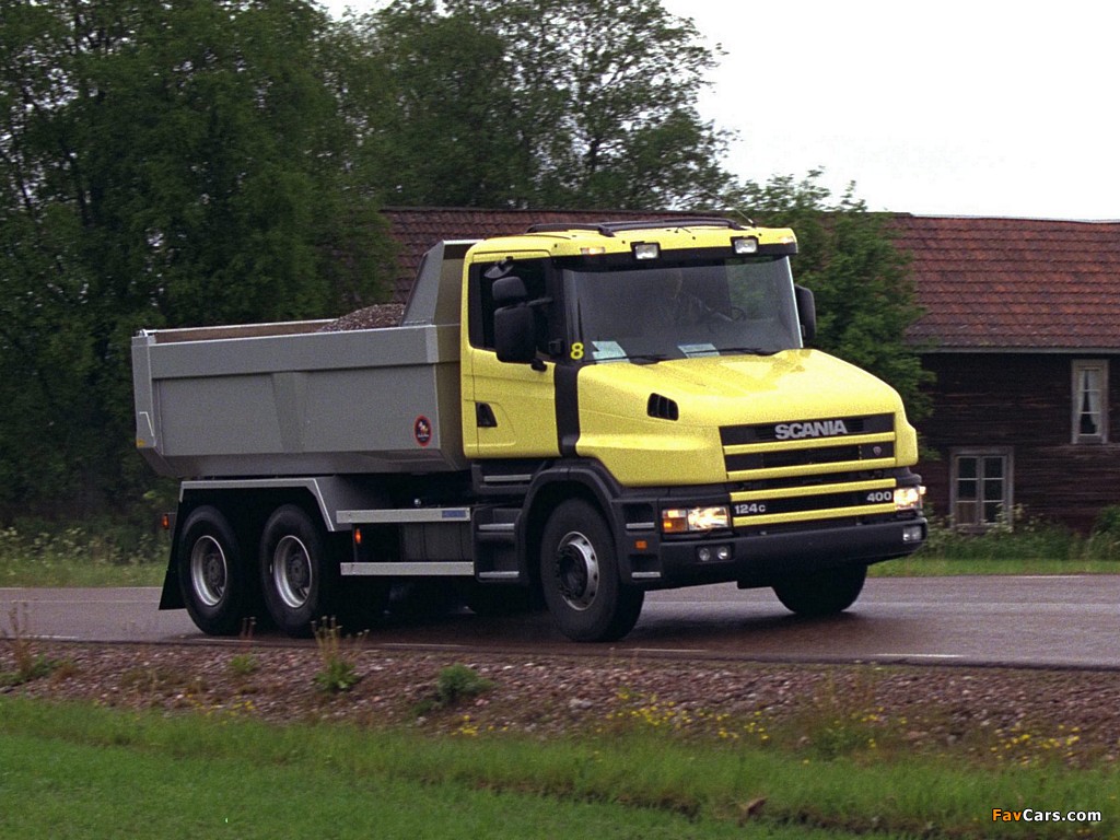 Images of Scania T124CB 6x4 400 Tipper 1995–2004 (1024 x 768)